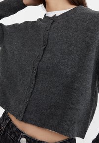 Stradivarius SOFT TOUCH - Kardigán - dark grey