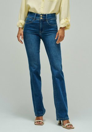 SECRET PUSH - Jean bootcut - blau