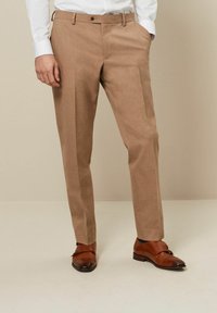 Next MOTIONFLEX - Pantalon de costume - marl taupe