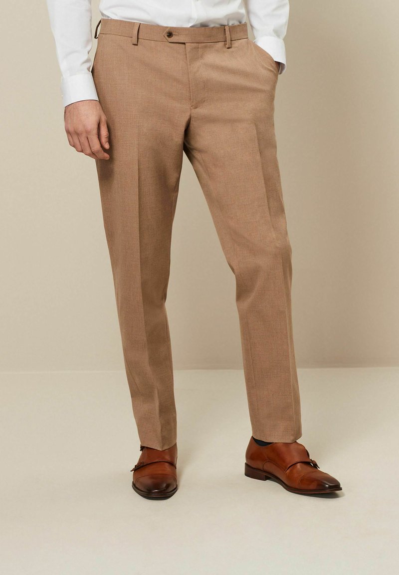 Next MOTIONFLEX - Pantalon de costume - marl taupe