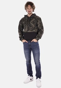 EA7 Emporio Armani Felpa con cappuccio - nero