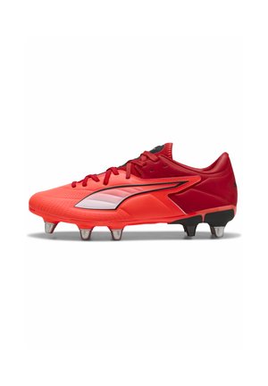 AVANT PRO II H8 - Scarpe da calcio per terreno morbido - red/white/glowing red/black