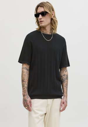 Jack & Jones JJEBRADLEY TEE - T-shirt basic - black