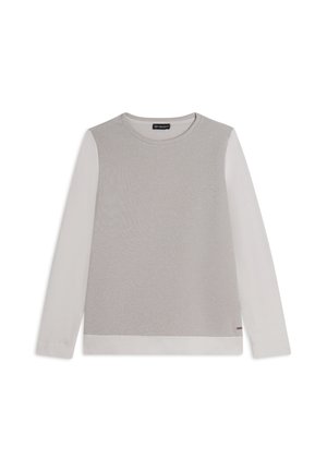 CREW NECK IN LUREX MELANGE - Maglione - mottled beige