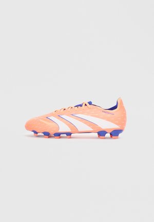 PREDATOR LEAGUE - Scarpe da calcio per terreni duri - signal coral/white/beam orange