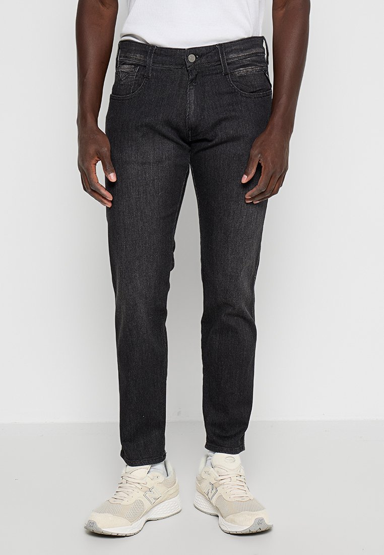 Replay Slim fit jeans donkergrijs Replay Slim fit jeans donkergrijs
