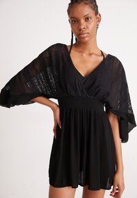 LASCANA - TUNIKA / STRANDKLEID - Strandkiegészítő - black Miniatűr kép 1