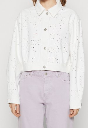 Veste en jean - white