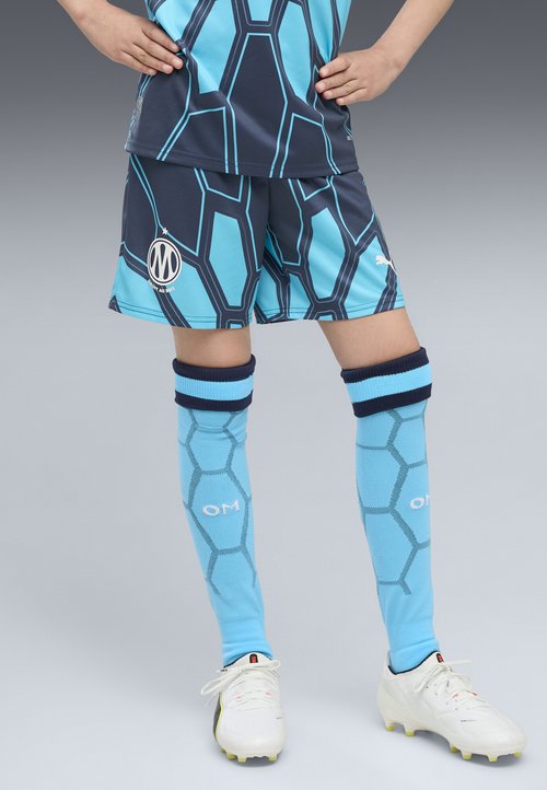 PUMA OLYMPIQUE DE MARSEILLE 26/27 TORWARTSHORTS UNISEX - Club wear - bright aqua-club navy — photo 3