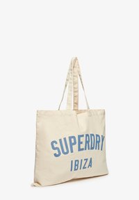 Superdry & Co Bolso shopping - natural brown wedgewood blue