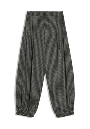 Bershka, BLOOMER TROUSERS - Broek - mottled dark grey
