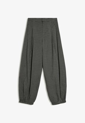 Bershka, BLOOMER TROUSERS - Broek - mottled dark grey