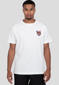 Wrong Friends T-shirt print - coconut white