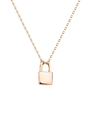 SAFETY LOCK - Halskæder - rose gold-coloured