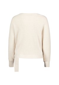 Betty Barclay MIT STRUKTUR - Strickpullover - light beige melange