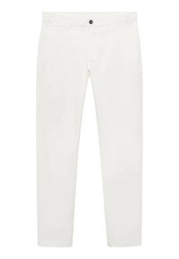 PRATO CROPPED TAPERED - Pantalones chinos - off-white