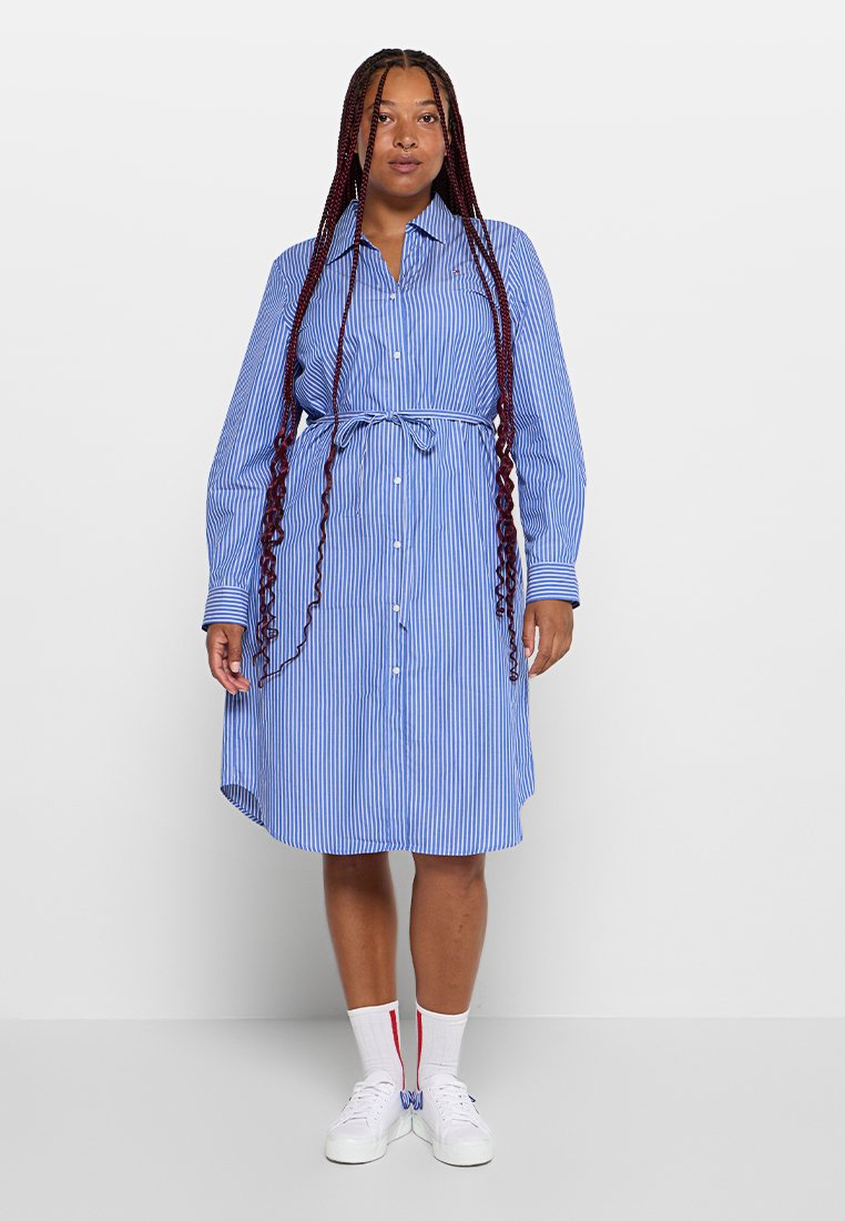 Tommy Jeans Blousejurk blauw