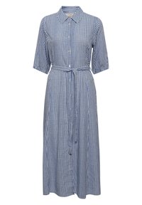 TIAH ZALLY - Vestido camisero - blue milkboy