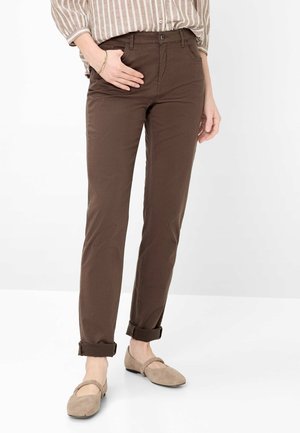 STYLE MARY - Stoffhose - dark ebony