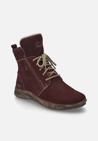 Josef Seibel Bottines à lacets - plum