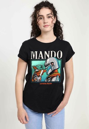 STAR WARS: MANDALORIAN FOUND YOU - T-Shirt print - black