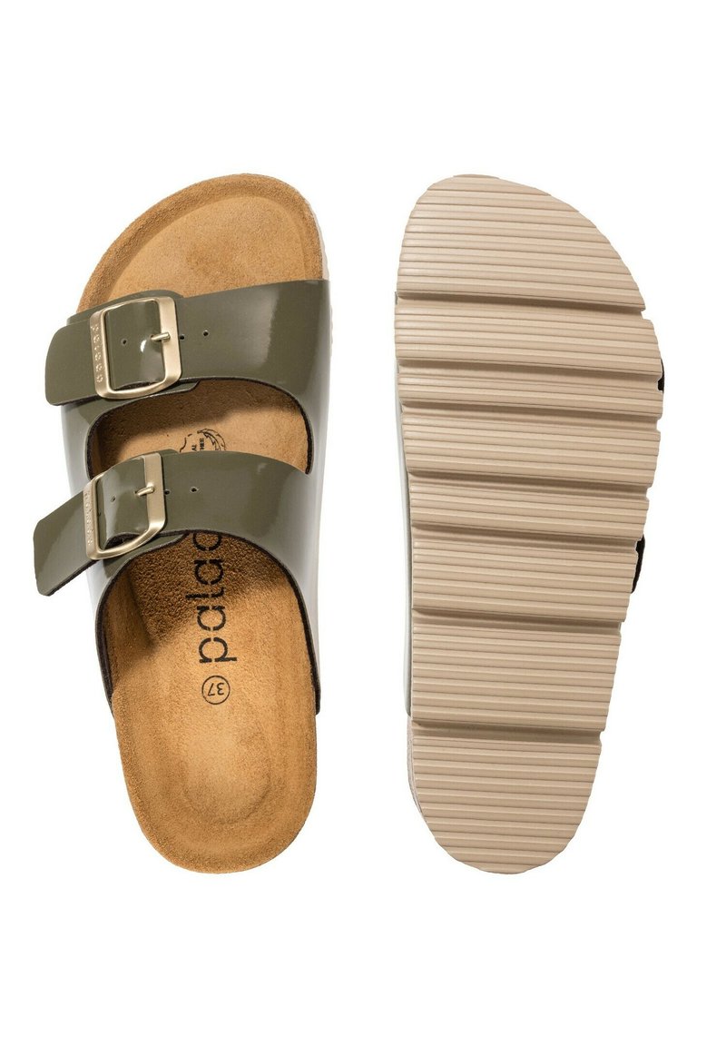 Herren Sneaker | Palado KORFU Hausschuh olive/gold//cream/grün - OA50819 Herren Sneaker | Palado KORFU Hausschuh olive/gold//cream/grün - OA50819