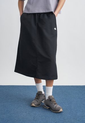 EASY WIND - A-silueta svārki - black