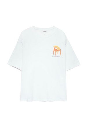 FURNITURE SLOGAN - T-Shirt print - white