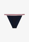 GLOBAL STRIPE SCHEEKY - Bikiinide alumine osa - dark night navy