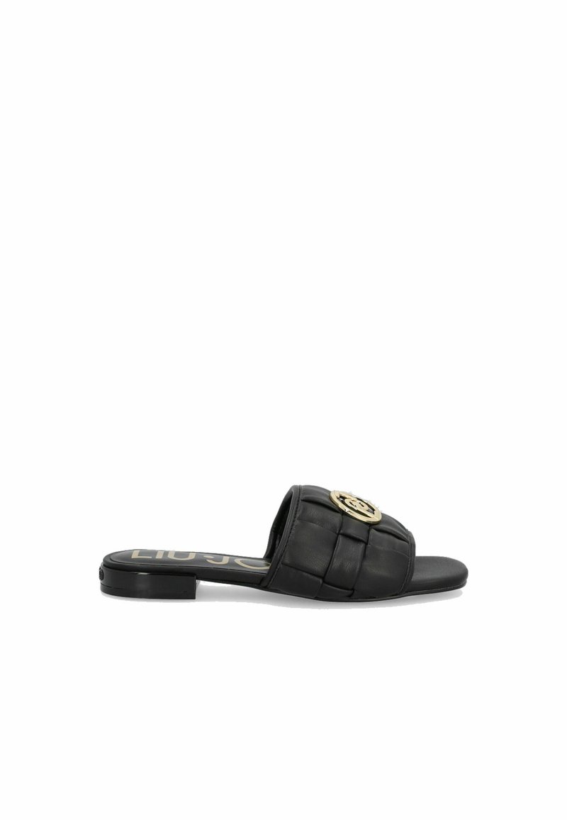 Damen Sneaker | LIU JO Pantolette flach black/schwarz - SQ95431 Damen Sneaker | LIU JO Pantolette flach black/schwarz - SQ95431