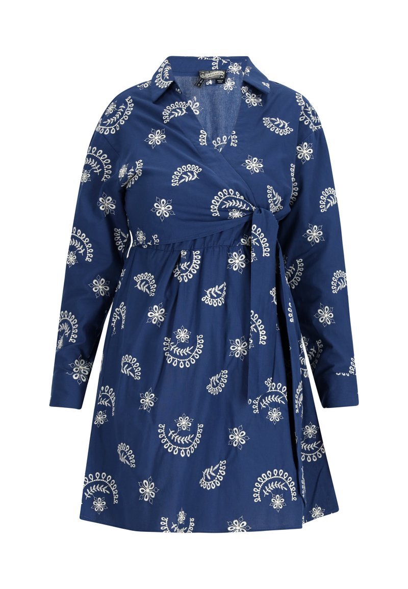 dreimaster Jurk blauw