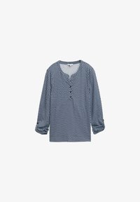 Neselectat, printed blue white minimal