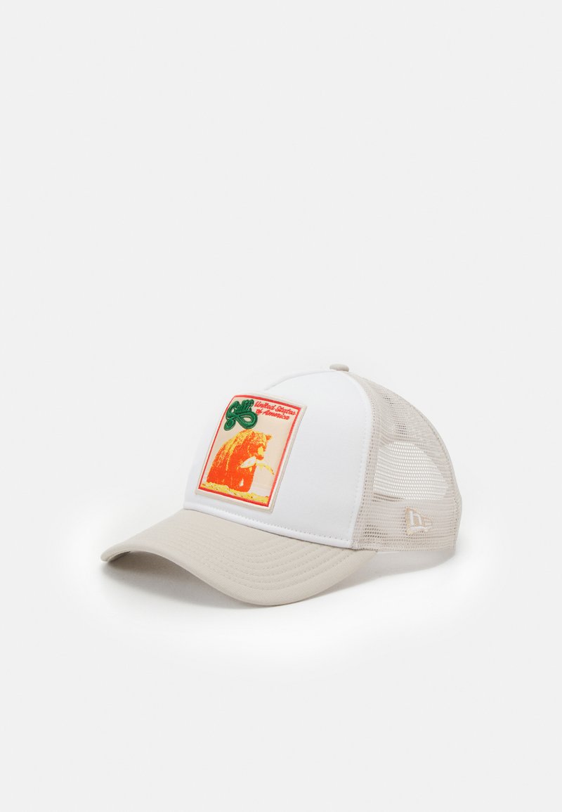 New Era TRUCKER UNISEX - Cap - white/stone
