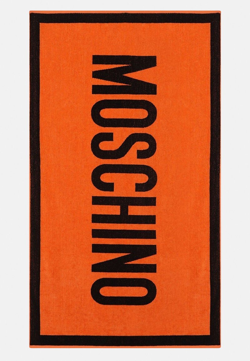 MOSCHINO SWIM TOWEL Beach towel orange Zalando.co.uk