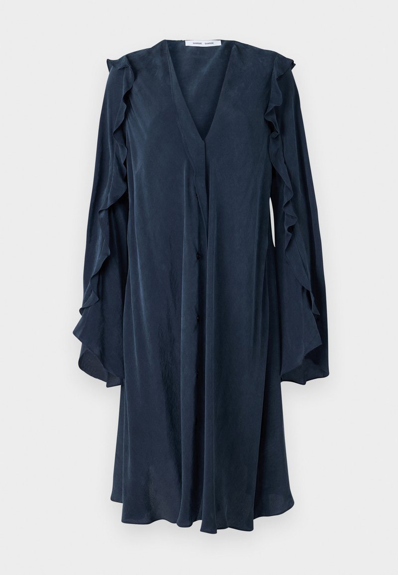 Samsøe Samsøe Jurk donkerblauw
