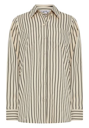 Long Tall Sally STRIPE LONGLINE  - Overhemdblouse - brown