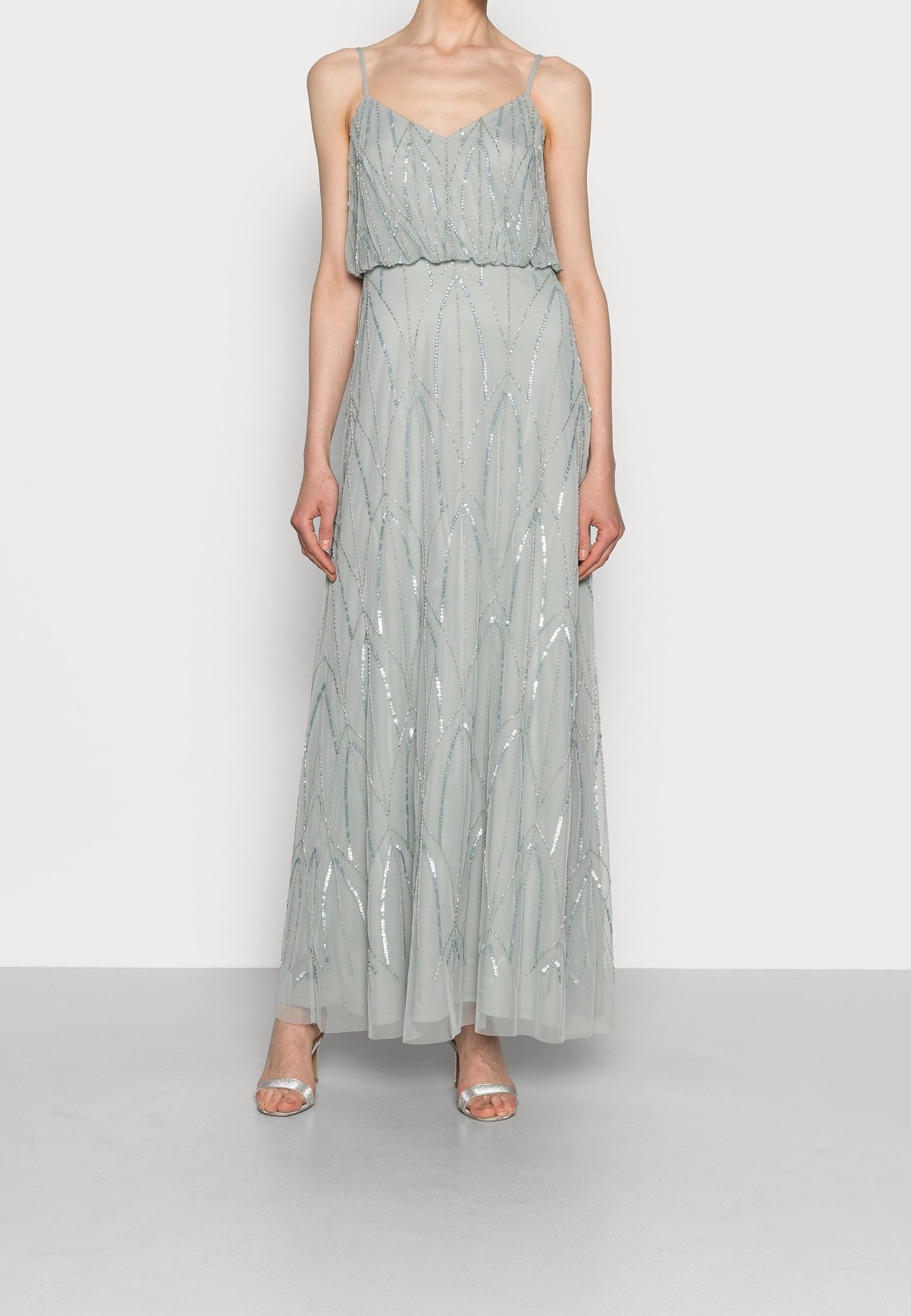 Adrianna Papell Occasion wear - light blue - (Pre-owned) - Zalando.ie