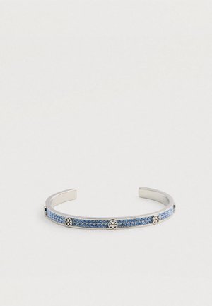 THIN MILLER CUFF - Pulseira - silver-coloured/blue