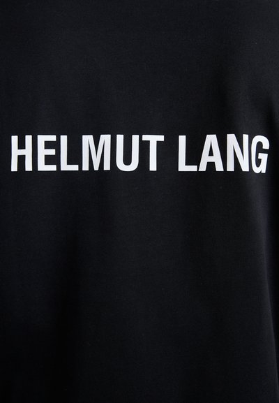Helmut Lang LOGO TEE - Camiseta estampada - black