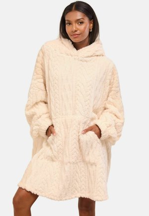 OVERSIZED COSY LOUNGE  - Badekåber - cream cable