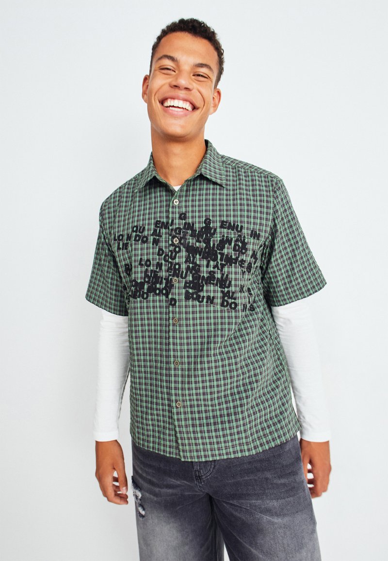 Jaded London - Majica - checked oversized printed shirt, Povećaj