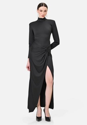 Rinascimento, ABITO TINTA UNITA - Maxikleid - black
