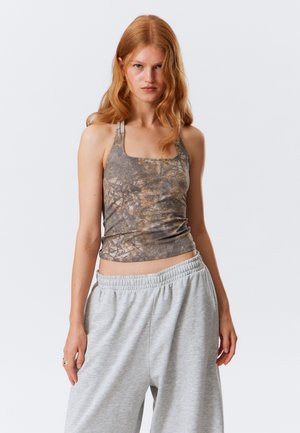 Top - khaki green