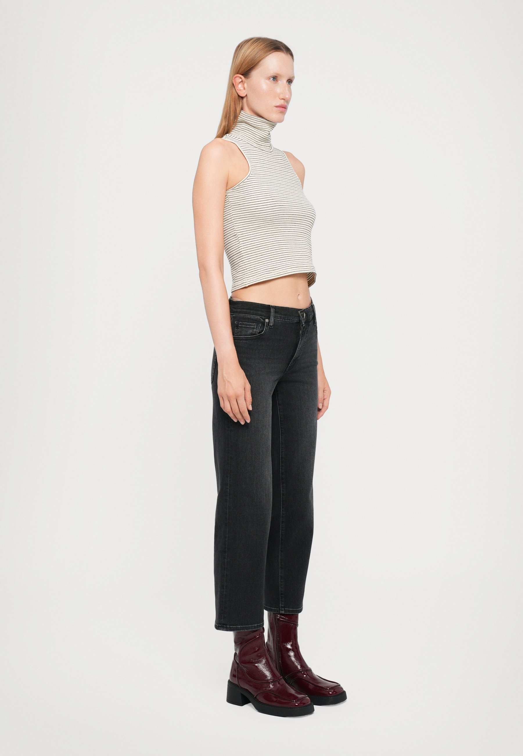FRAME THE MELLOW - Relaxed fit jeans - starship/black denim