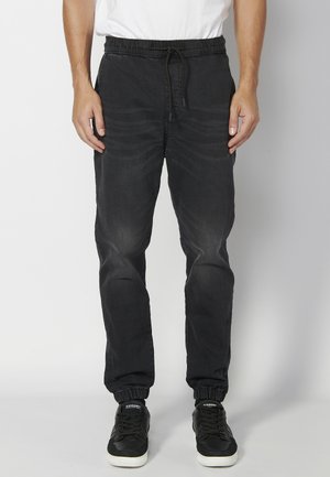 Slim fit jeans - black