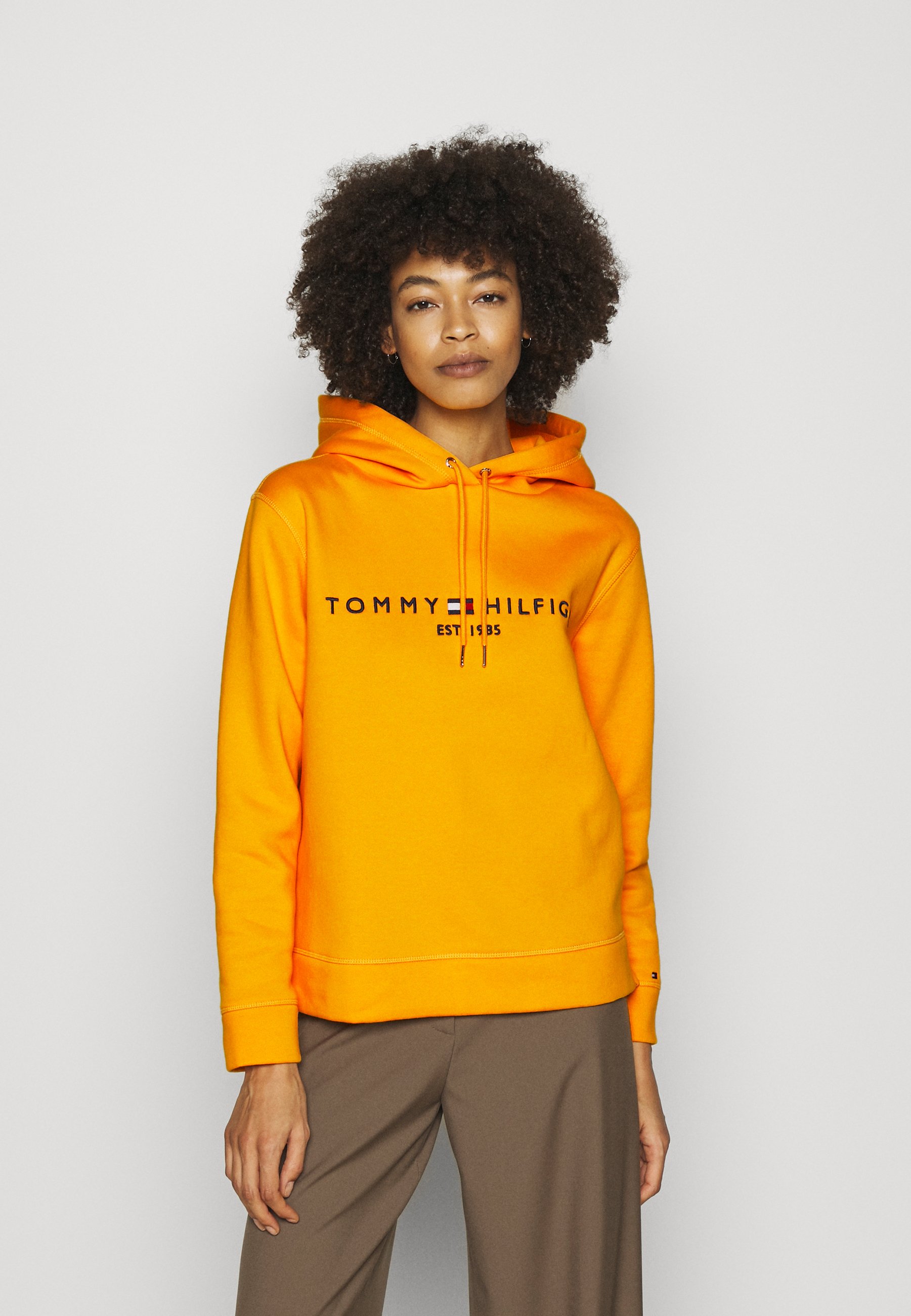 Tommy Hilfiger HOODIE Sweatshirt - solstice/gul Zalando.dk