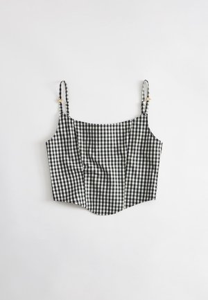 Guess, BEDRUCKTES KORSETT-TOP - Camicetta - mehrfarbig schwarz