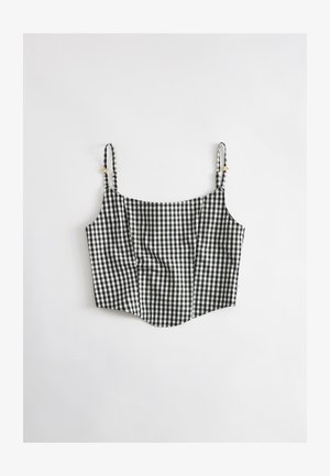 Guess, BEDRUCKTES KORSETT-TOP - Camicetta - mehrfarbig schwarz