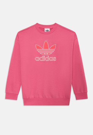 TREFOIL CREW UNISEX - Sweatshirt - pink fusion/lucid red