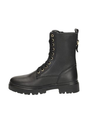SUB55 Schnürstiefelette - zwart
